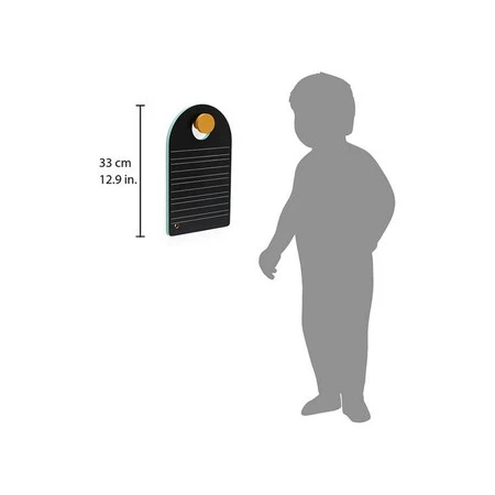 Janod Przenośna dwustronna tablica z akcesoriami 3+