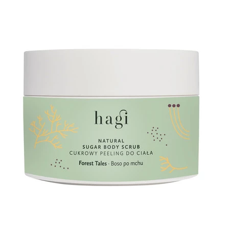 Hagi Peeling cukrowy do ciała Boso po mchu 200g