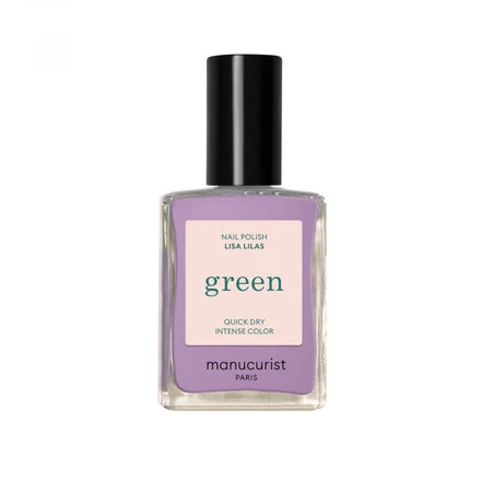 Green Nail Polish lakier do paznokci Lisa Lilas 15ml