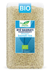 Bio Planet − Ryż Basmati pełnoziarnisty BIO − 1 kg
