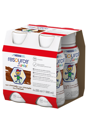 RESOURCE Junior czekolada 4*200ml