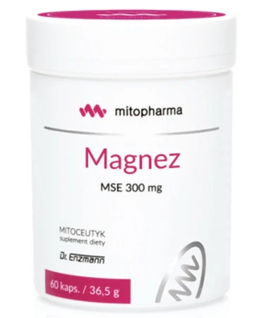 Magnez MSE 300 mg (60 kaps.)