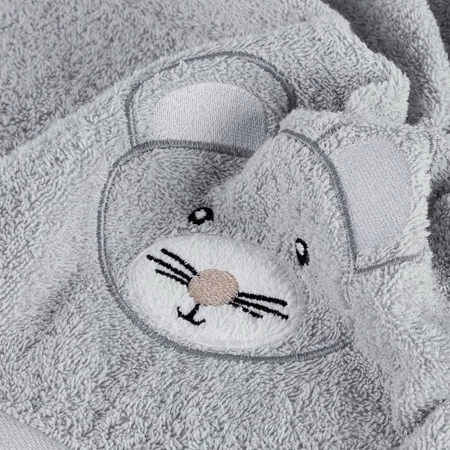 Ręcznik Dziecięcy Baby71 70 x 140 cm, Srebrny