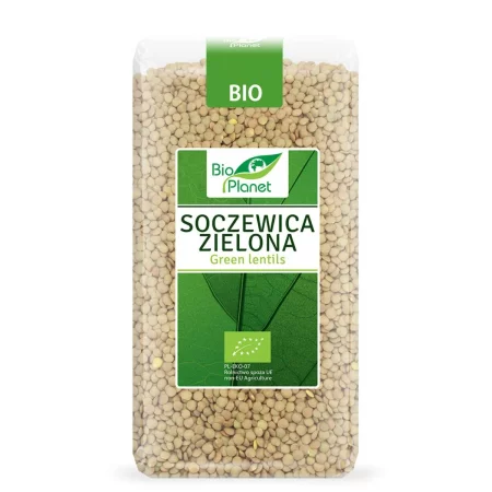BIO PLANET Soczewica zielona BIO 500g