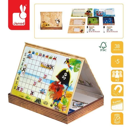 Janod Statki gra magnetyczna