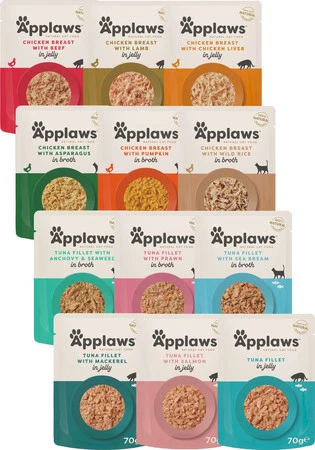 APPLAWS Tuna / Prawn Tuńczyk Krewetki Saszetka 70g