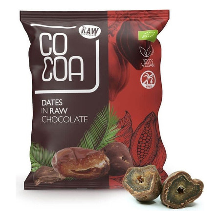 Cocoa Daktyle w surowej czekoladzie 50% BIO 70g