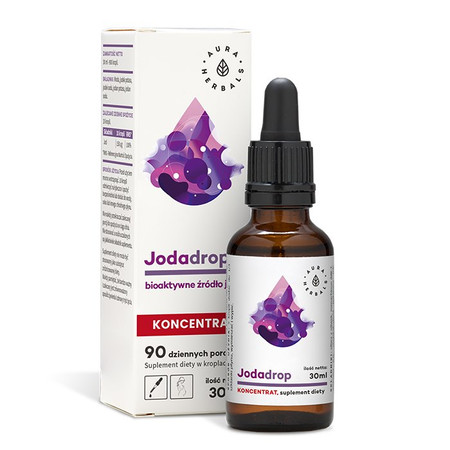 Jodadrop - bioaktywne źródło jodu w kroplach (30 ml)