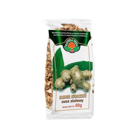 Natura Wita Imbir Korzeń krojony 50G
