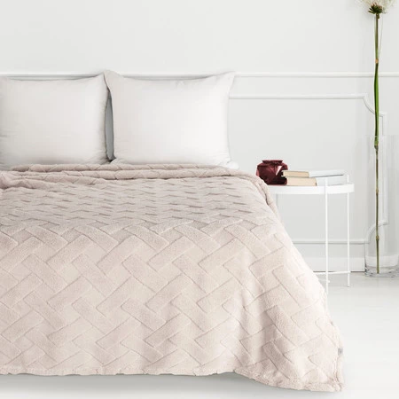 KOC D91 CARO 70 X 160 CM BEŻOWY