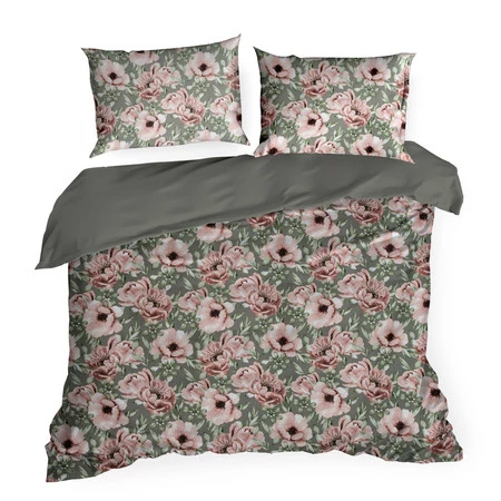 Komplet Pościeli Satynowej Spring 53 220 x 200 cm, Różowy