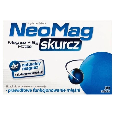 NeoMag Skurcz Magnez B6 + Potas 30 tabletek