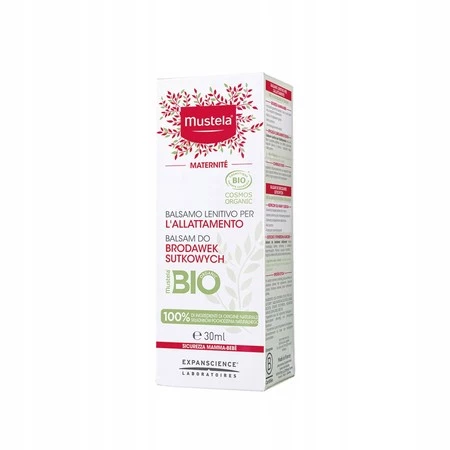 Mustela — Balsam do brodawek sutkowych — 30 ml KRÓTKA DATA 31.12.2025