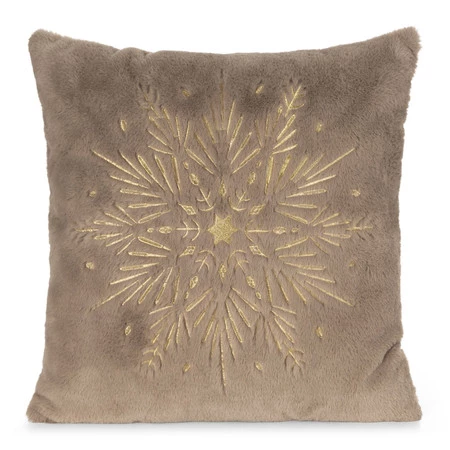 POSZEWKA ŚWIATECZNA 119A 45 X 45 CM JASNOBRĄZOWY