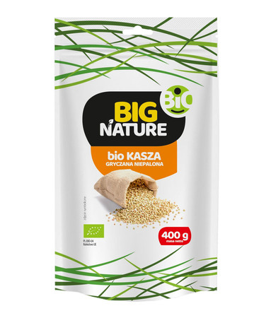 Big Nature Kasza gryczana niepalona Bio 400g