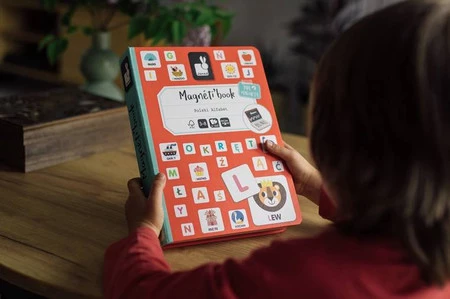 Janod Magnetyczna układanka Polski Alfabet Magnetibook