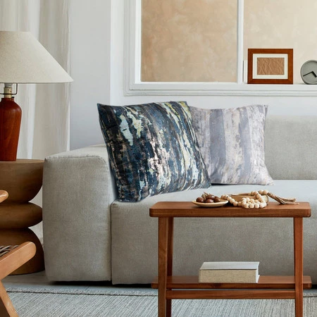 POSZEWKA GRACE 45 X 45 CM SZARY