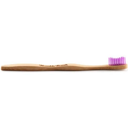 Humble Brush, Bambusowa szczoteczka do zębów, Soft, różowa