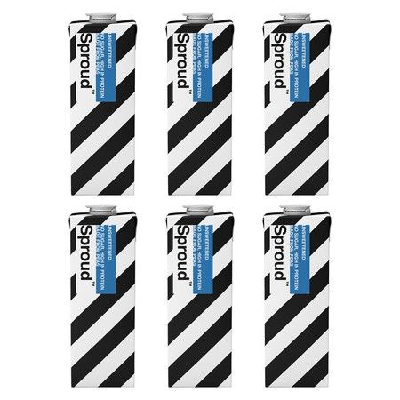 Zestaw 6x Sproud Unsweetened Napój roślinny grochowy bez cukru 1l