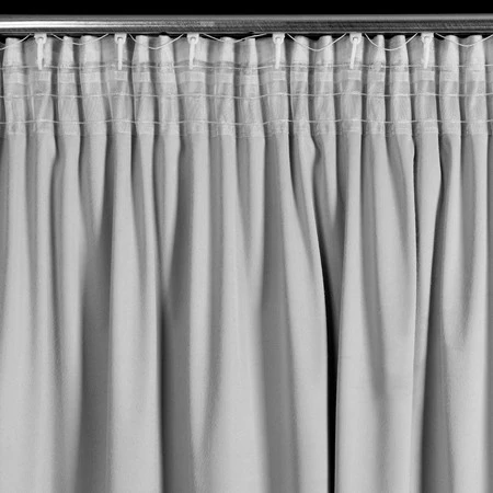 ZASŁONA GOTOWA DANI NA TAŚMIE 140 X 270 CM SREBRNY