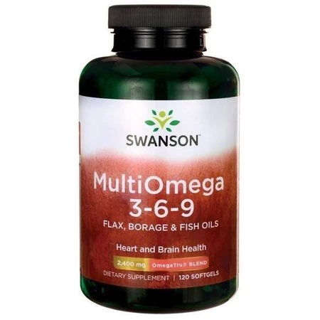 Swanson Multiomega 3-6-9 400 Mg 120 kaps.