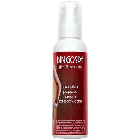 Slim &amp; Strong serum czekoladowo-papajowe do pielęgnacji ciała 135g