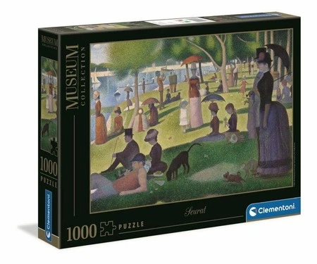 Puzzle 1000 Museum Seurat Niedzielne popołudnie na wyspie La Grande Jatte 39613 -