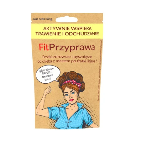 FIT PRZYPRAWA wspiera trawienie i odchudzanie 50g UNIPHAR