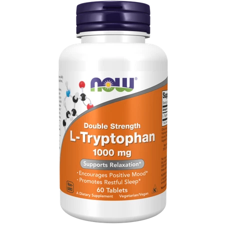 NOW FOODS L-Tryptofan 1000 mg (60 kaps.)