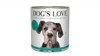 Zestaw 10x DOG'S LOVE Ente - kaczka z topinamburem i marchewką (800g)