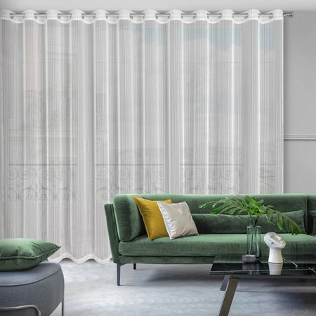 FIRANA GOTOWA NOELIA 300 X 250 CM BIAŁY