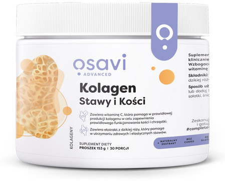 Osavi Kolagen Stawy i Kości, 153 gramy | 30 porcji