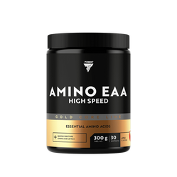 Trec GOLD CORE LINE AMINO EAA HIGH SPEED Aminokwasy 300g smak jabłko