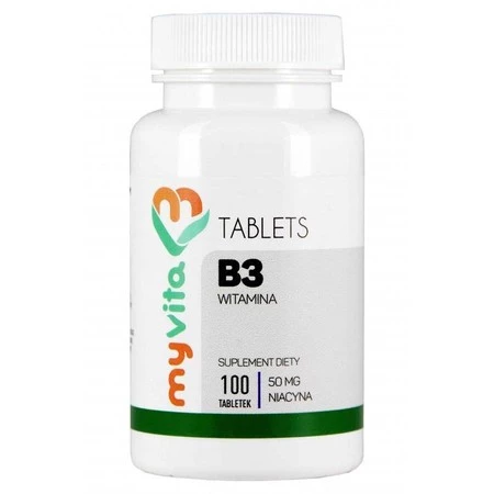 Myvita Witamina B 3 50 Mg 100 T