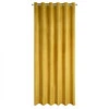 ZASŁONA GOTOWA MELANIE 215 X 250 CM MUSZTARDOWY