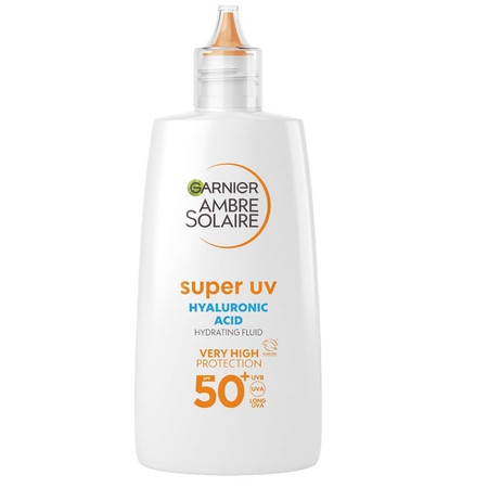 Ambre Solaire Super UV fluid ochronny do twarzy przeciw przebarwieniom SPF50+ 40ml