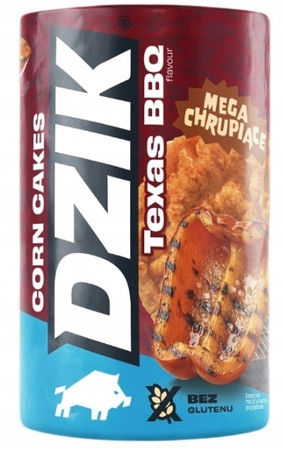 WK DZIK Corn Cakes Wafle Kukurydziane Texas BBQ 120 g