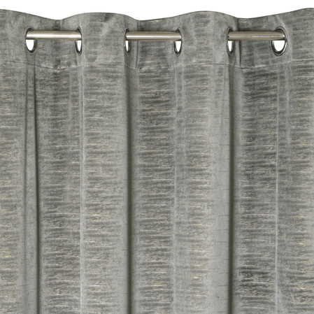 ZASŁONA GOTOWA ALUVIA 140 X 250 CM STALOWY