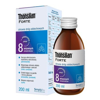 Simply You Thonsilan Forte syrop na wsparcie układu odpornościowego 120 ml