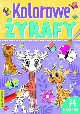 Kolorowe żyrafy - Opracowanie zbiorowe