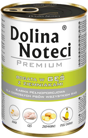 DOLINA NOTECI PREMIUM Gęś z Ziemniakami 400g