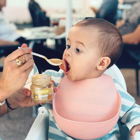 Smileat, BIO Deser z brzoskwiniami i malinami 6m+, 130g