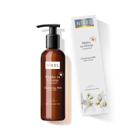 NIKEL, Mleczko do demakijażu z Pomarańczą, 200ml