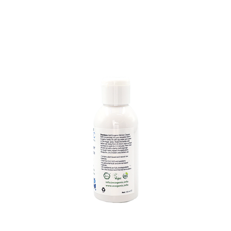 Ecogenic, Refill płynu do czyszczenia powierzchni kuchennych, Pomarańcza, 100 ml