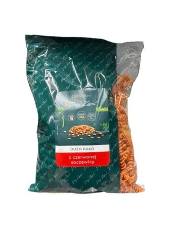 BARTOLINI MAKARON PROTEINOWY (Z SOCZEWICY CZERWONEJ) ŚWIDERKI 1 kg