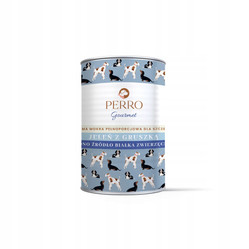 Perro Gourmet Jeleń z gruszką dla szczeniąt  - Karma mokra dla psa - 400 g