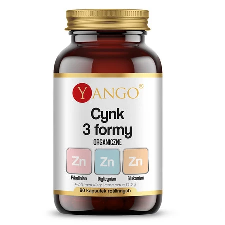YANGO Cynk 3 formy 90 kaps.