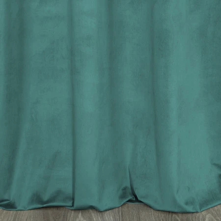ZASŁONA GOTOWA PERI 140 X 250 CM CIEMNOTURKUSOWY