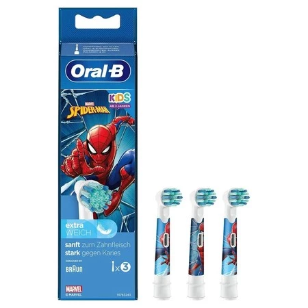 ORAL-B BRAUN KOŃCÓWKI EB10-3 SPIDERMAN_3