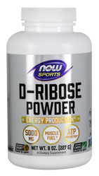 NOW FOODS D-Ribose Powder - Ryboza (227 g)
